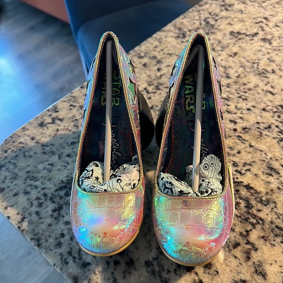 Irregular Choice iridescent Star Wars heels - Picture 10 of 10